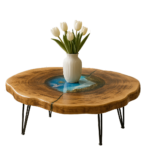 Sehpa Kestane Ağacı 80x60