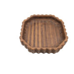 Çerez Tabağı Kestane-Ceviz 30x30